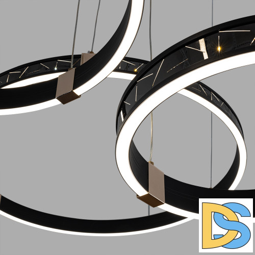 Подвесная люстра Arte Lamp Shine A2222SP-3BK