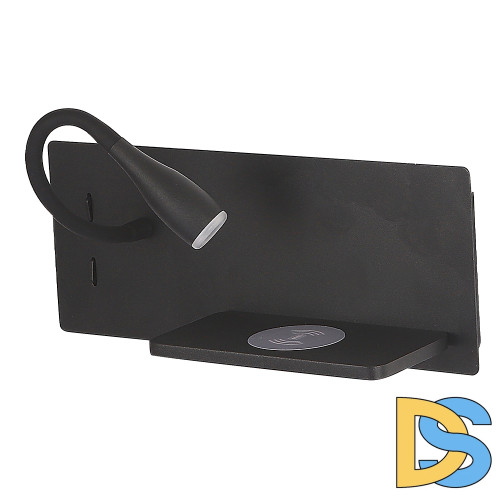 Настенный светильник Crystal Lux CLT 217W Qi+USB BL