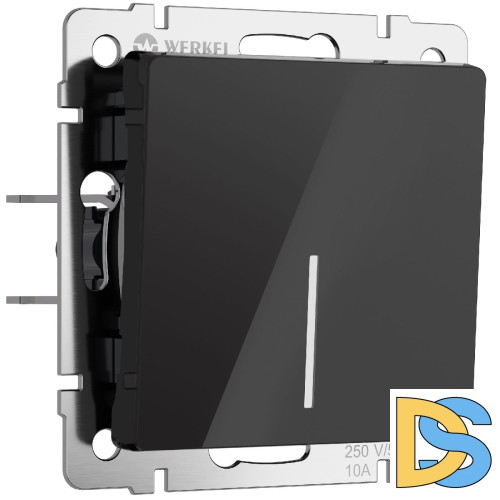 Выключатель одноклавишный проходной с подсветкой Werkel 4690389197635 W1112148 a064036