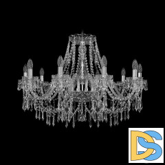 Подвесная люстра Bohemia Ivele Crystal 1403/10/300 Ni