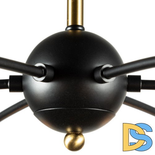 Люстра на штанге ARTE Lamp A1963PL-6BK