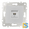 Розетка телефонная RJ11 Arte Milano 203.51-1.silver