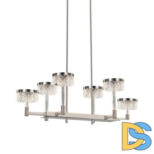 Подвесная люстра Delight Collection MD21020075 MD21020075-6B satin nickel