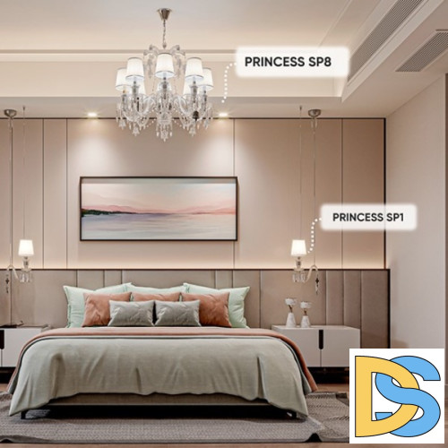 Подвесная люстра Crystal Lux Princess SP8