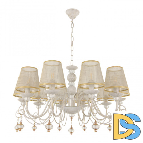 Подвесная люстра Arte Milano 347620/10 WT+G