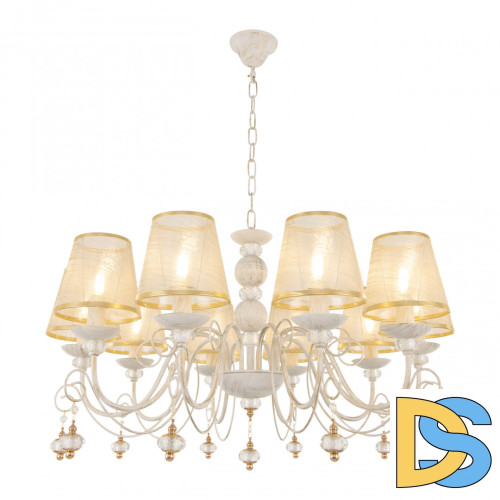 Подвесная люстра Arte Milano 347620/10 WT+G