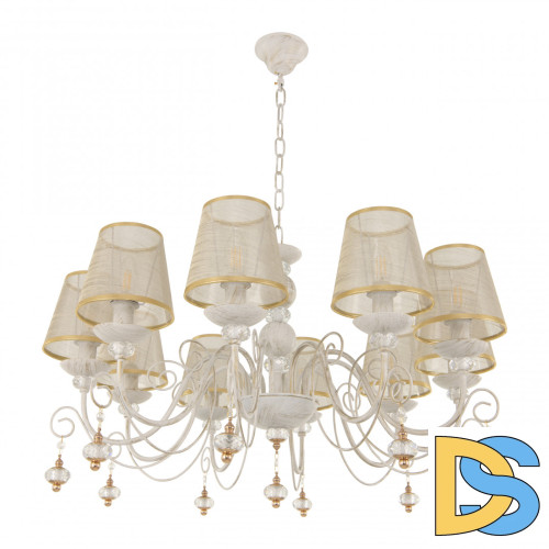 Подвесная люстра Arte Milano 347620/10 WT+G