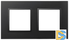 Рамка для розеток и выключателей на 2 поста Эра 14-5012-05 Б0060580