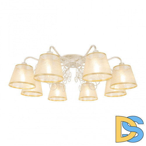 Потолочная люстра Arte Milano 341120/8 WT+G