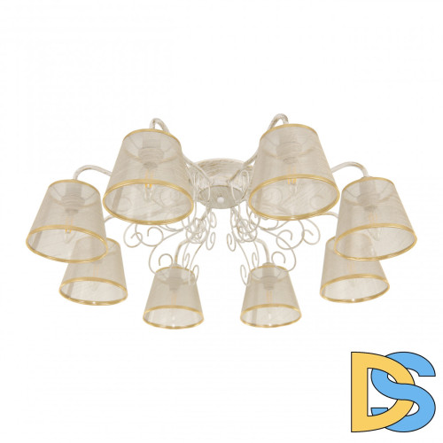 Потолочная люстра Arte Milano 341120/8 WT+G