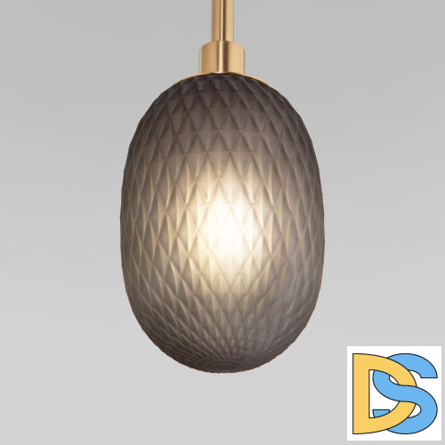 Каскадная люстра Eurosvet Pineapple 50266 дымчатый/прозрачный/янтарный a066528