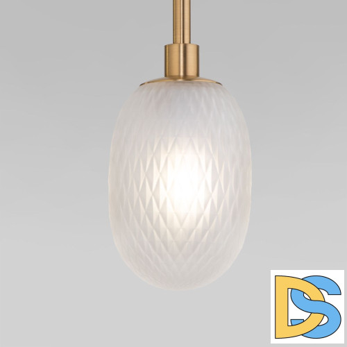 Каскадная люстра Eurosvet Pineapple 50266 дымчатый/прозрачный/янтарный a066528