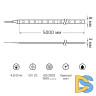 Светодиодная лента Gauss 4,8W/m 60LED/m 2835SMD красный 5M 355000705