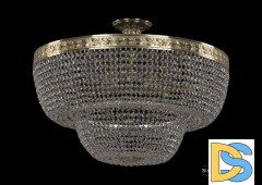 Люстра на штанге Bohemia Ivele Crystal 19091/60IV G