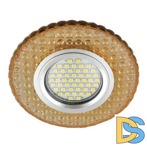 Встраиваемый светильник Fametto Luciole DLS-L143 Gu5.3 Glassy/Gold