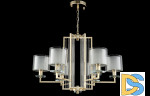 Подвесная люстра Crystal Lux Nicolas NICOLAS SP-PL6 GOLD/WHITE