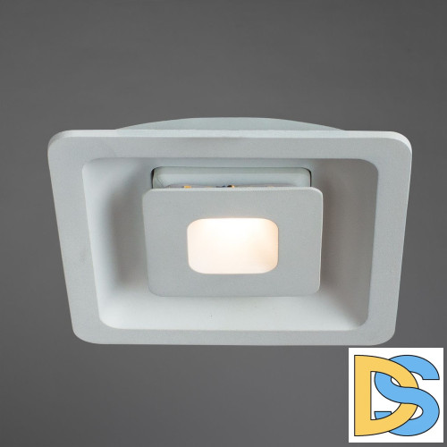 Встраиваемый светодиодный светильник Arte Lamp Canopo A7245PL-2WH