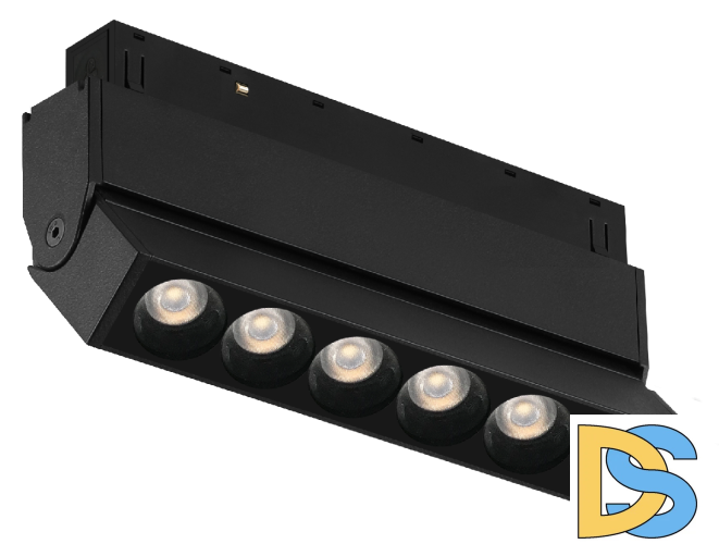 Трековый магнитный светильник iLedex Vision 4822-003-L120-6W-38DG-3000K-BK