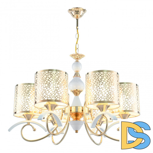 Подвесная люстра Arte Milano Florentia-9787 309787/6 Wh/Gd
