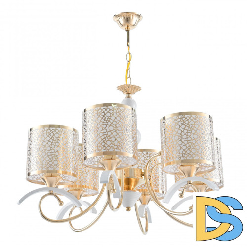 Подвесная люстра Arte Milano Florentia-9787 309787/6 Wh/Gd