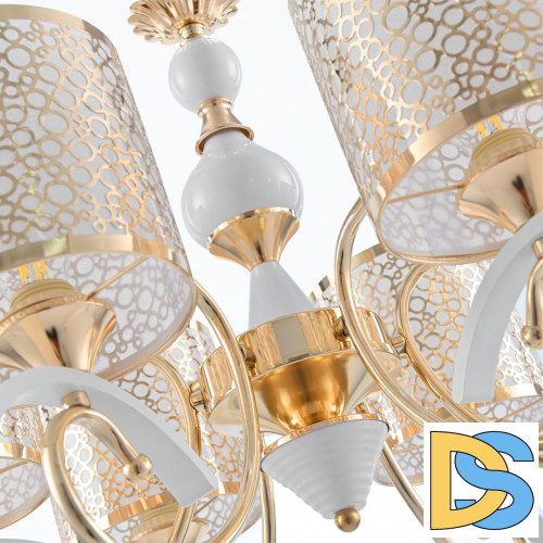 Подвесная люстра Arte Milano Florentia-9787 309787/6 Wh/Gd