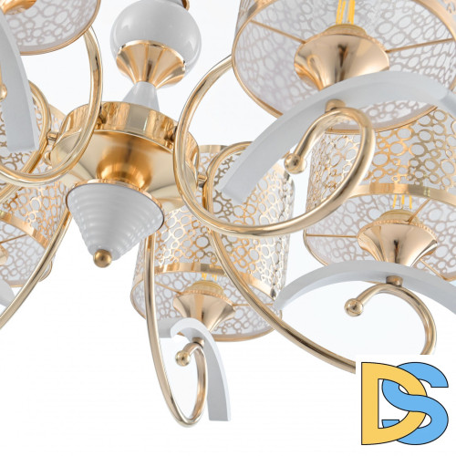 Подвесная люстра Arte Milano Florentia-9787 309787/6 Wh/Gd