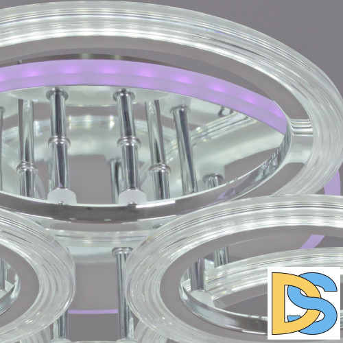 Потолочная люстра Reluce 09812-3.3-3+3D CR (RGB)