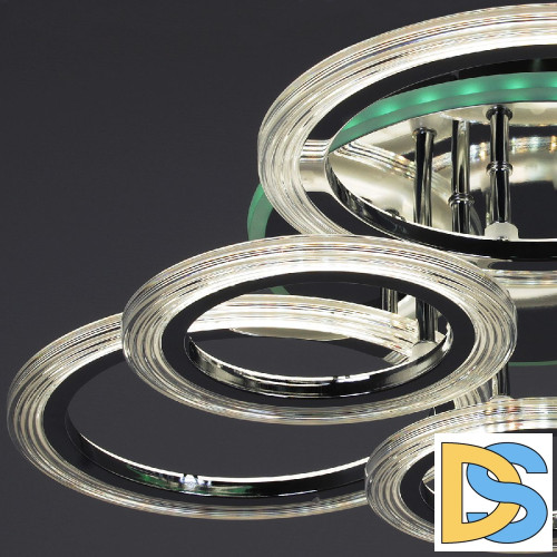 Потолочная люстра Reluce 09812-3.3-3+3D CR (RGB)