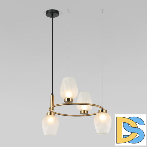 Подвесная люстра Eurosvet Alva 30183/4 латунь a064682