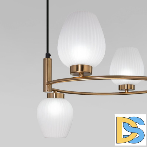 Подвесная люстра Eurosvet Alva 30183/4 латунь a064682