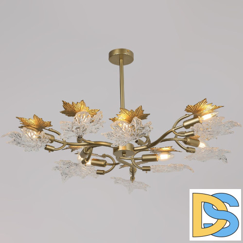 Люстра на штанге Illumico IL0509-9P-79 CPG AUTUMN