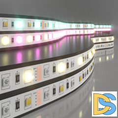 Светодиодная лента Elektrostandard 24V 14,4W 60Led 5050+5050 IP20 MIX RGB/теплый белый, 5м 4690389172250