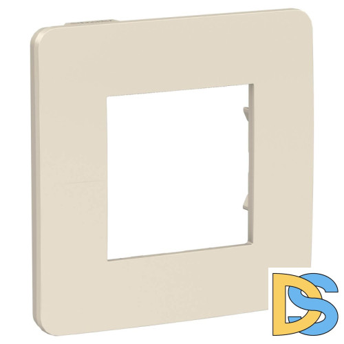 Рамка 1-постовая Schneider Electric Unica New NU280244
