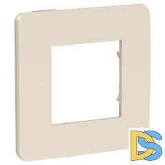 Рамка 1-постовая Schneider Electric Unica New NU280244