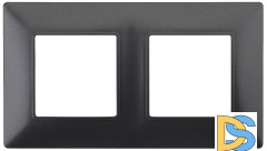 Рамка на 2 поста Эра 14-5002-05 Б0034391