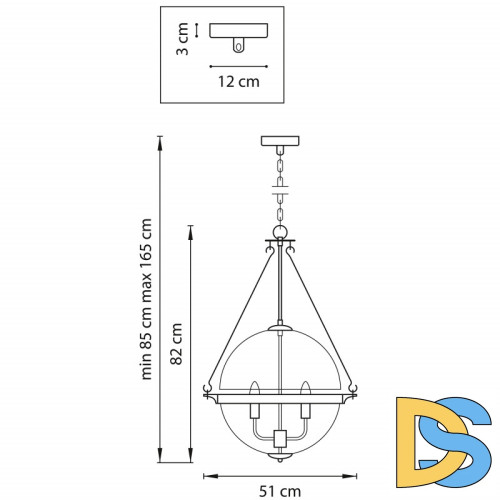 Подвесной светильник Lightstar MODENA 816044