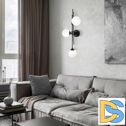 Настенный светильник Eurosvet Volver 50383/3 черный a065727