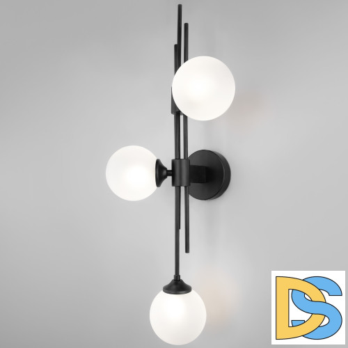 Настенный светильник Eurosvet Volver 50383/3 черный a065727