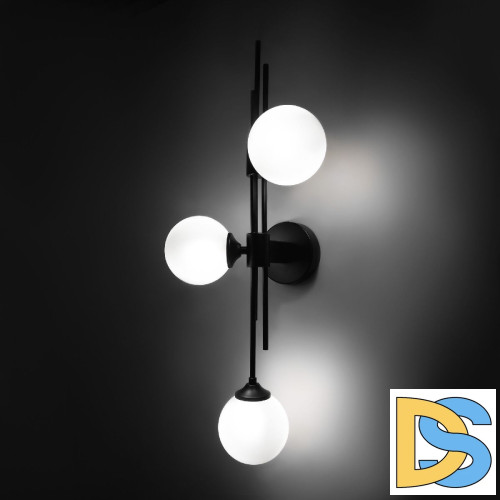 Настенный светильник Eurosvet Volver 50383/3 черный a065727