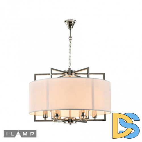 Подвесная люстра iLamp Divole P9505-6 Nickel