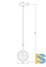 Подвесной светильник Freya Nova FR6002PL-L15BS