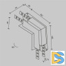 Коннектор угловой Maytoni Magnetic track system Exility TRA034ICL-42.12B