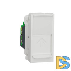 Розетка компьютерная RJ45 Schneider Electric Unica Modular Cat. 6 STP NU341618
