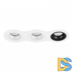 Встраиваемый светильник Lightstar D636060607 (214636+214606+214606+214607)