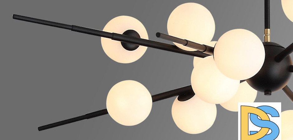 Люстра на штанге ImperiumLoft Cherry Bomb 148017-22