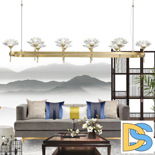 Подвесная люстра ImperiumLoft Lotos 177885-26