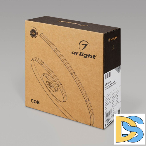 Светодиодная лента Arlight COB-X480-8mm 48V Warm2700 (10 W/m, IP20, 50m PRO REEL) 043261