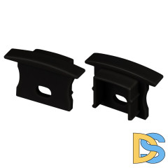 Заглушка Arlight LINE-2315-F с отверстием BLACK 044280