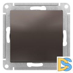 Выключатель одноклавишный проходной Schneider Electric Atlas Design ATN000661