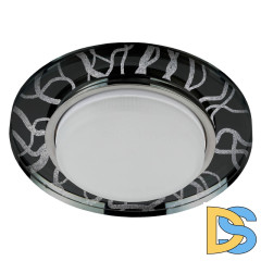 Встраиваемый светильник ЭРА DK80 WH/BK Б0019575